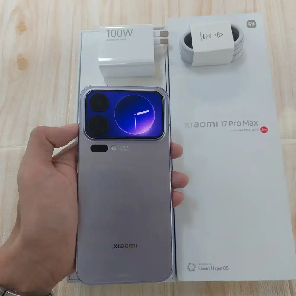 Xiaomi 17 Promax 16/1Tb Second Mulus Likenew Beacukai