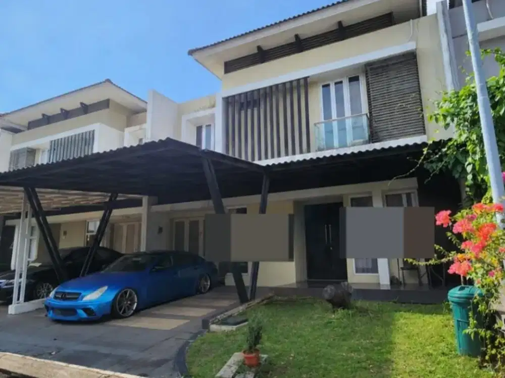 Dijual Rumah Cluster San Lorenzo Paramount Gading Serpong Siap Huni