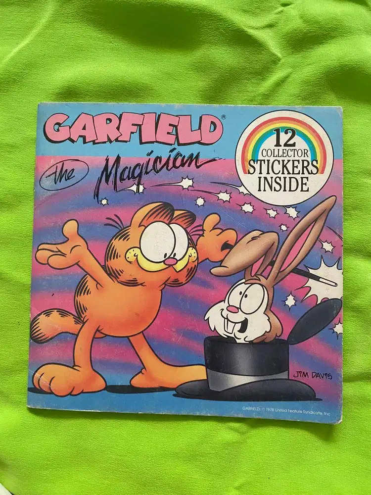 BUKU ANAK BAHASA INGGRIS – MURAH - GARFIELD THE MAGICIAN – PRELOVED