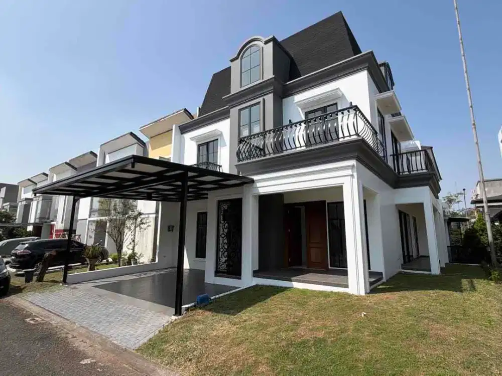 Dijual Rumah Mewah Brand New Cosmo The Icon Bsd City 3 Lantai High Spec