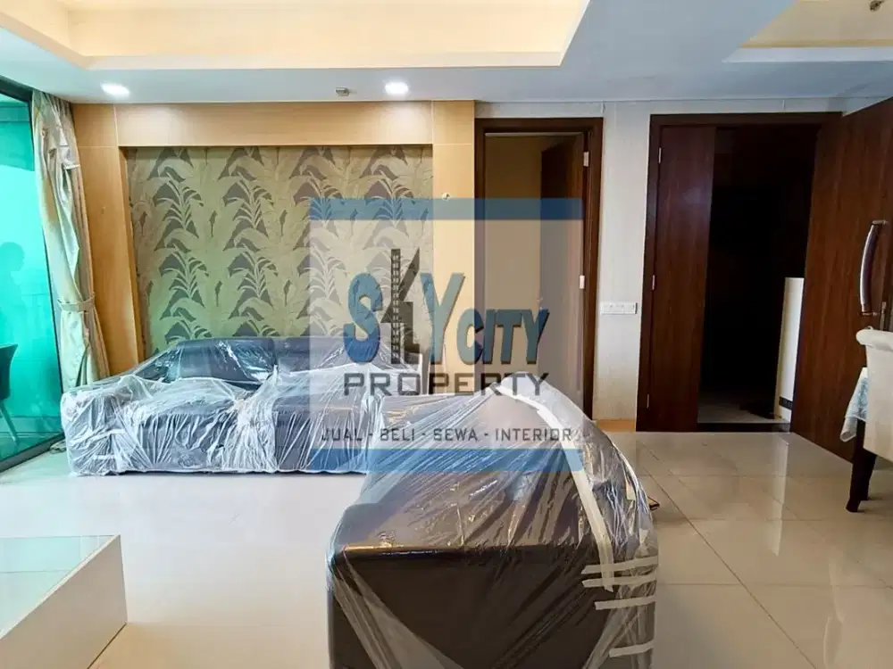 DISEWAKAN APARTEMEN ST MORITZ PURI INDAH 3 BR FULL FURNISHED SIAP HUNI