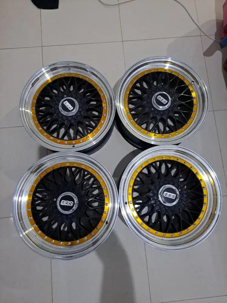 Velg bbs rs ring17 pcd4x100/114 kijang avanza xenia lenso ssw te37 rpf