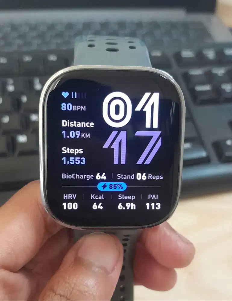 Amazfit Official Bip 6 Smart Watch 46mm AI Voice Assistance Maps with