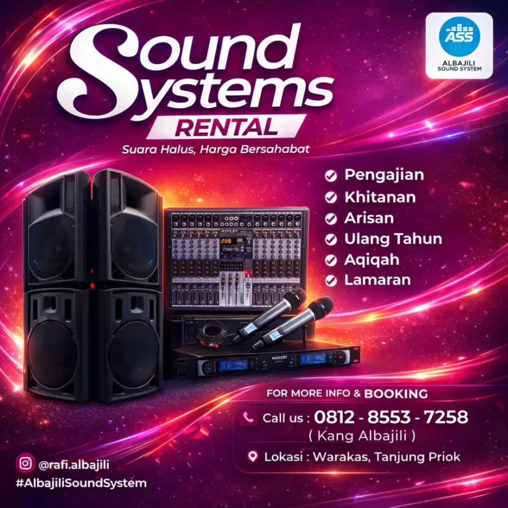 Sewa SoundSystem Murah