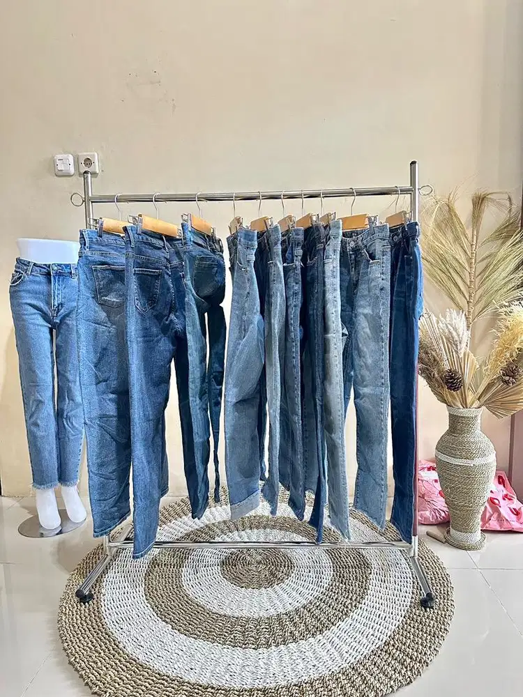 karpet rotan anyaman bulat