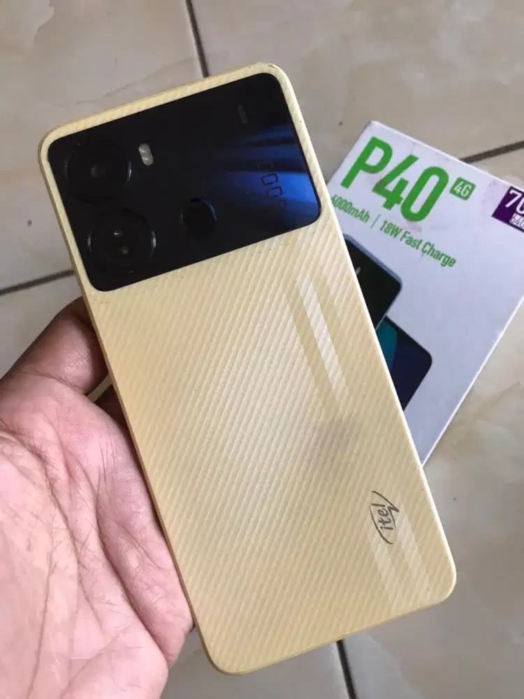 ITEL P40 4G RAM 4/64GB FULL SET
