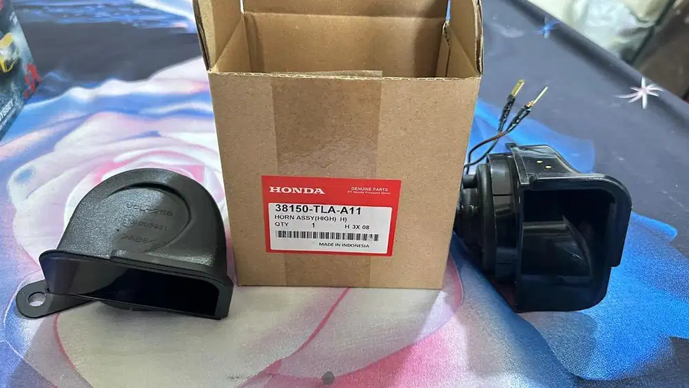 Klakson keong Flosser dan Mitsuba Ori Honda