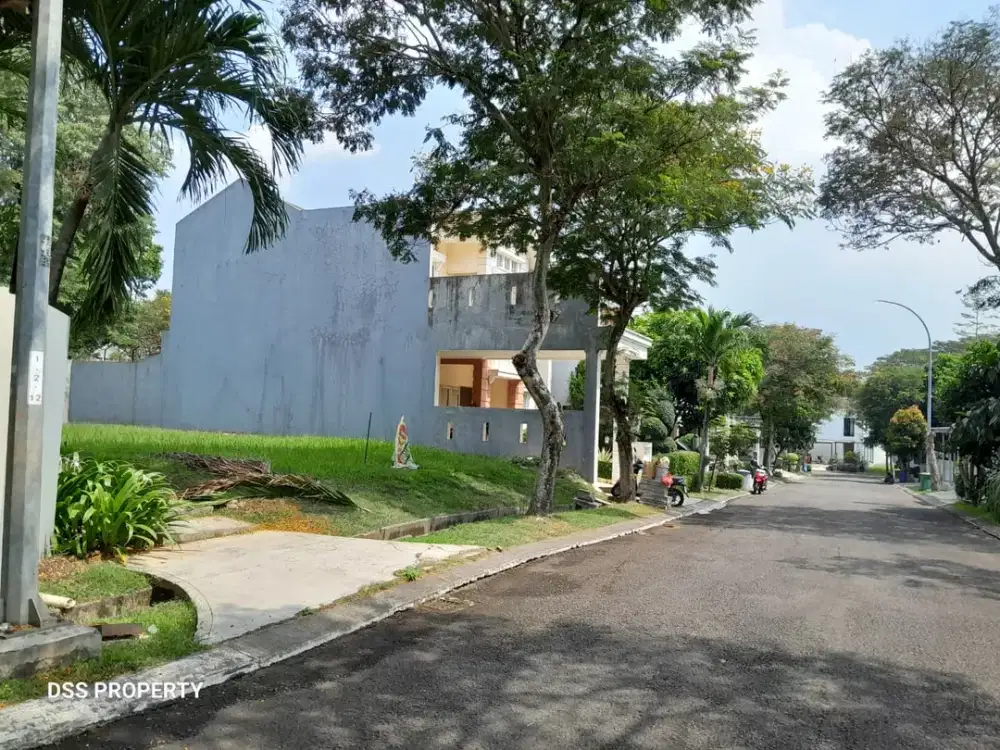 Tanah Kavling Deltamas Cluster Pasadena Luas 240 Rp 5 Jt / Meter Semi Hoek Siap Bangun