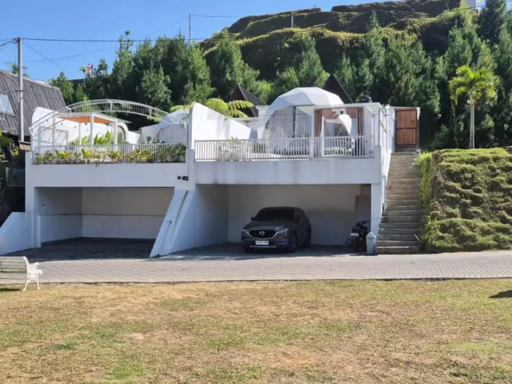 Tanah Kavling Siap Bangun Villa Atau Glamping atau Rumah Peristirahatan Sejuk dengan View Pegunungan di Cisarua, Lembang