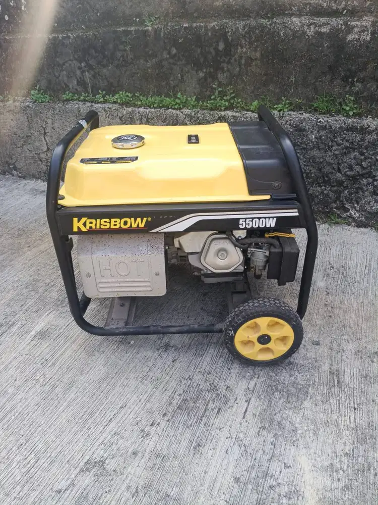Jual Mesin Genset Krisbow Output 5500WATT Sudah Siap Pakai