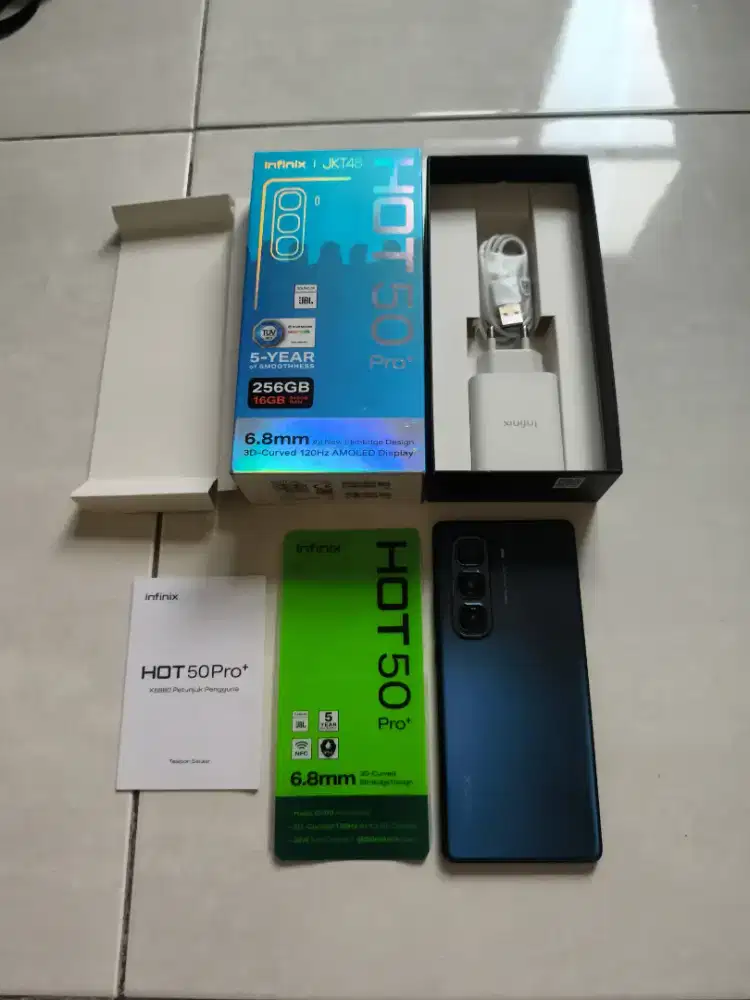 Infinix hot 50 pro plus 8/256 black like new