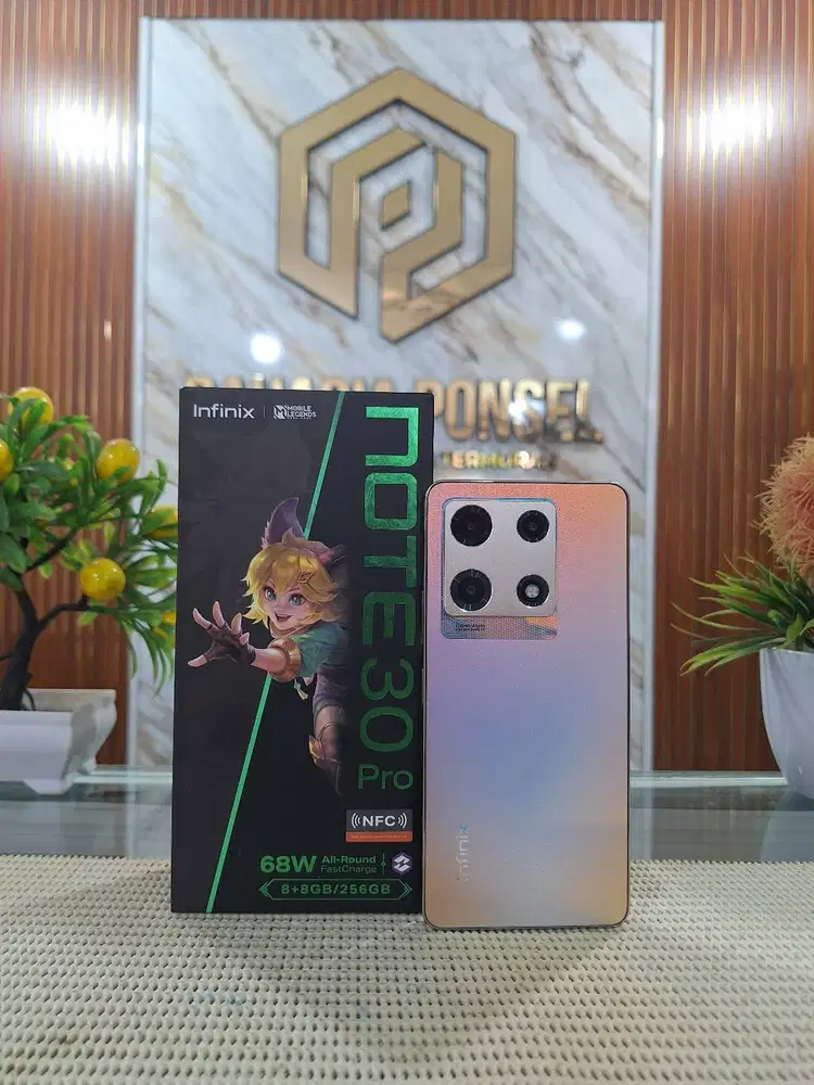 Infinix Note 30 Pro Ram 8+8Gb/ 256Gb Fullset Mulus Like New Bergaransi