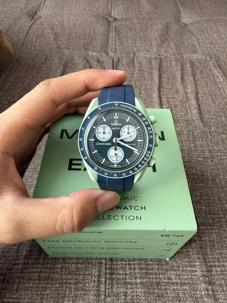 Omega Swatch Moonswatch Mission On Earth