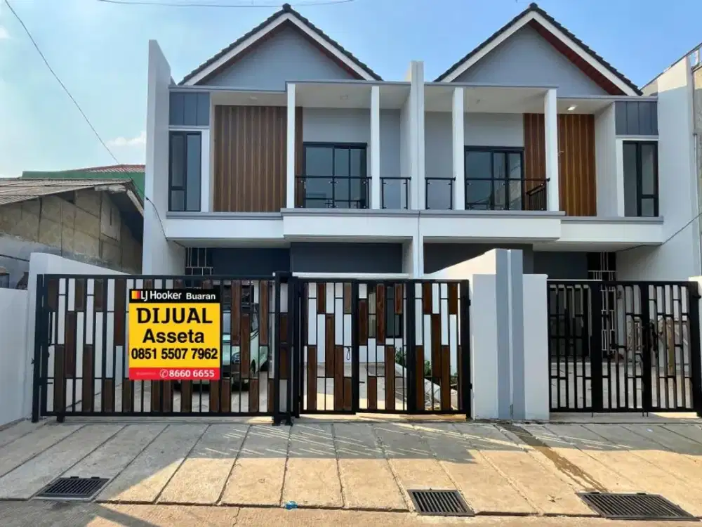 Rumah Baru Siap Huni Dengan Desain Modern Minimalis di Jatibening