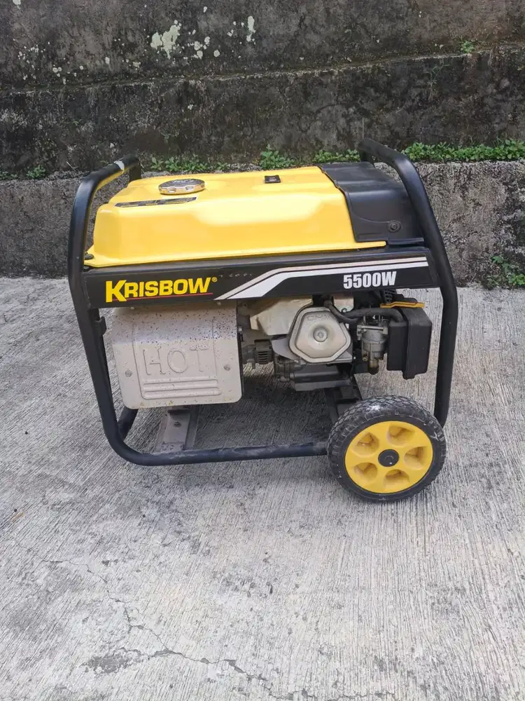 Jual Mesin Genset Krisbow 5500WATT Kondisi Gress