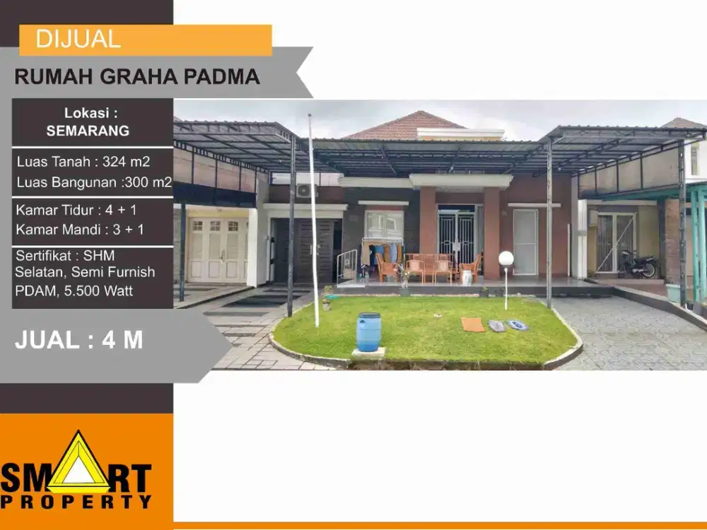 Jual Rumah Di Graha Padma Semarang