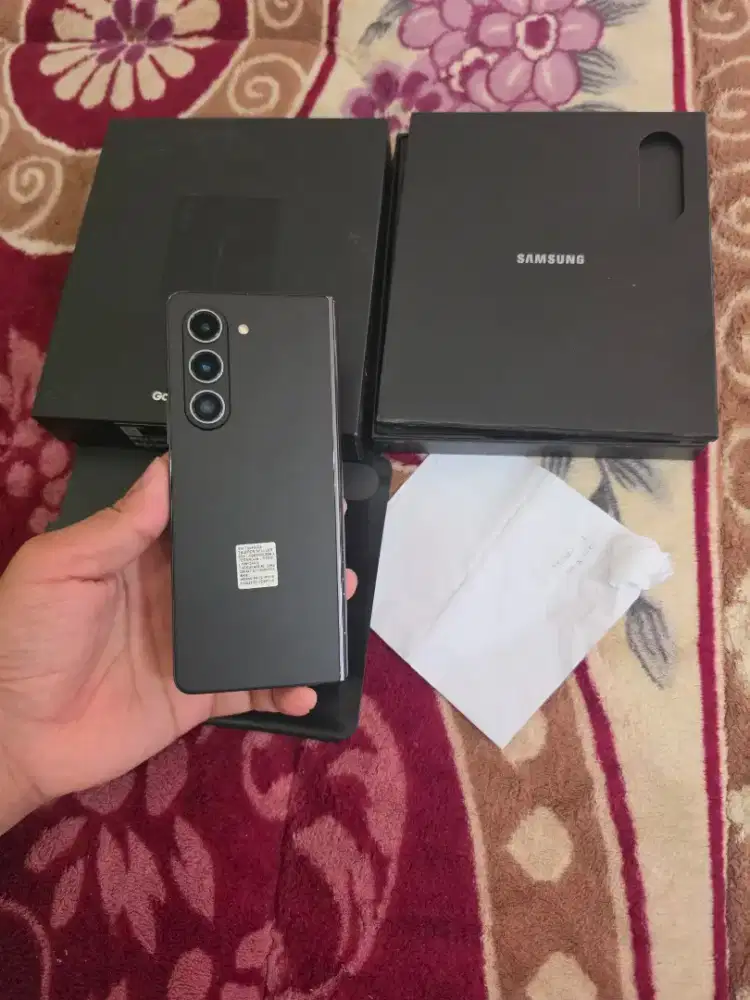 samsung Z fold 5 ram 12/512gb resmi sein,fulset original,istimewa