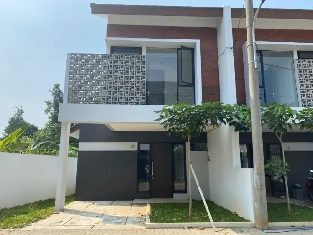 Rumah 2 Lantai Modern Cuman 800 Jutaan Teras Granwiz, Bekasi