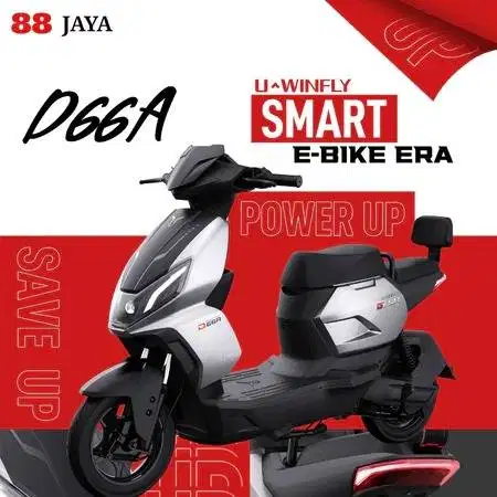 SEPEDA LISTRIK UWINFLY D66A FREE ONGKIR SE-KOTA BANDUNG