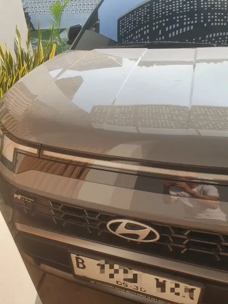 CRETA 1.5 N LINE AT TANGAN PERTAMA KONDISI LIKE NEW NO DENT CAT ORI