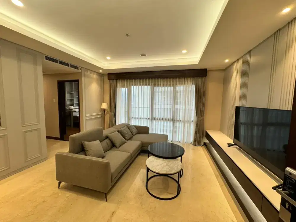 Y. DIJUAL APARTEMEN 3BR FURNISH HEGARMANAH RESIDENCE BANDUNG TOWER B JADE
