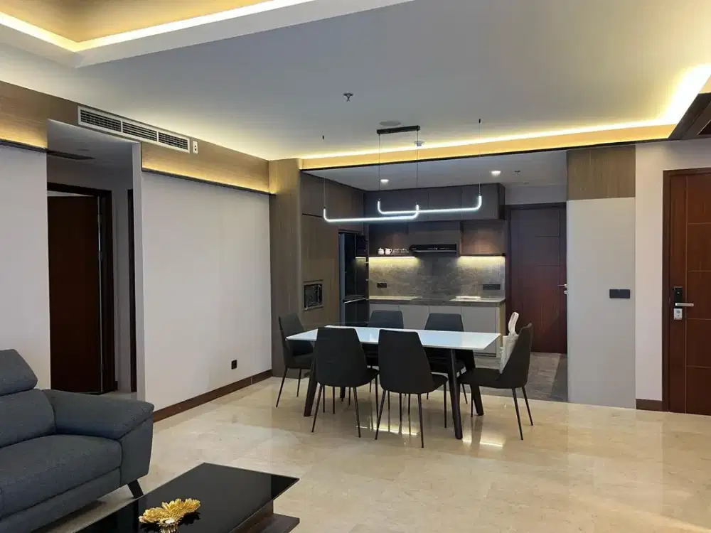 Y. DISEWAKAN APARTEMEN 3BR FURNISH HEGARMANAH RESIDENCE BANDUNG TIPE RUBY