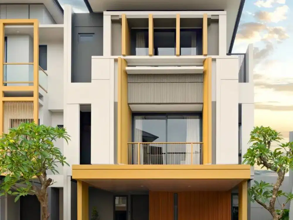 Rumah Exclusive 3 Lantai Ala Korea Elyon at Eonna BSD City