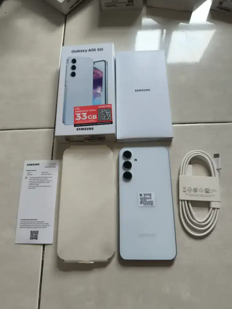 Samsung a55 5G 12/256 awesome iceblue mulus sein