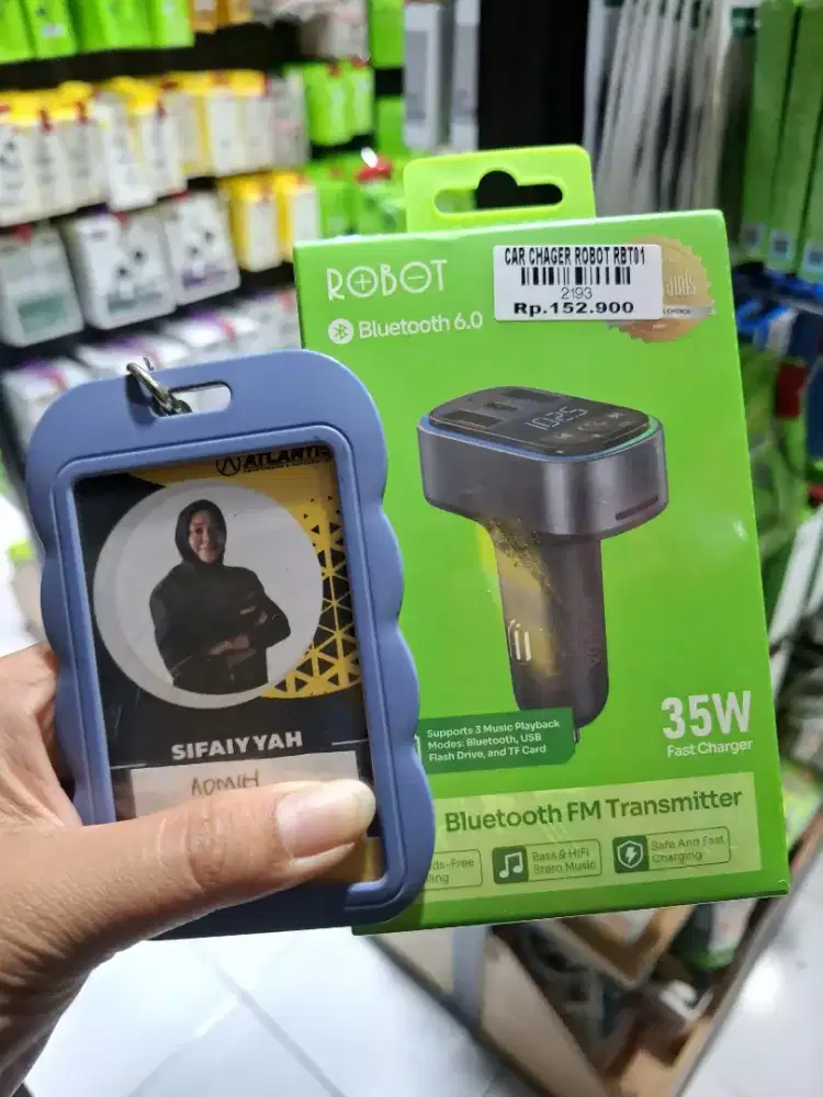 CAR CHARGER ROBOT RBT01 | ATLANTIS DAHSYAT