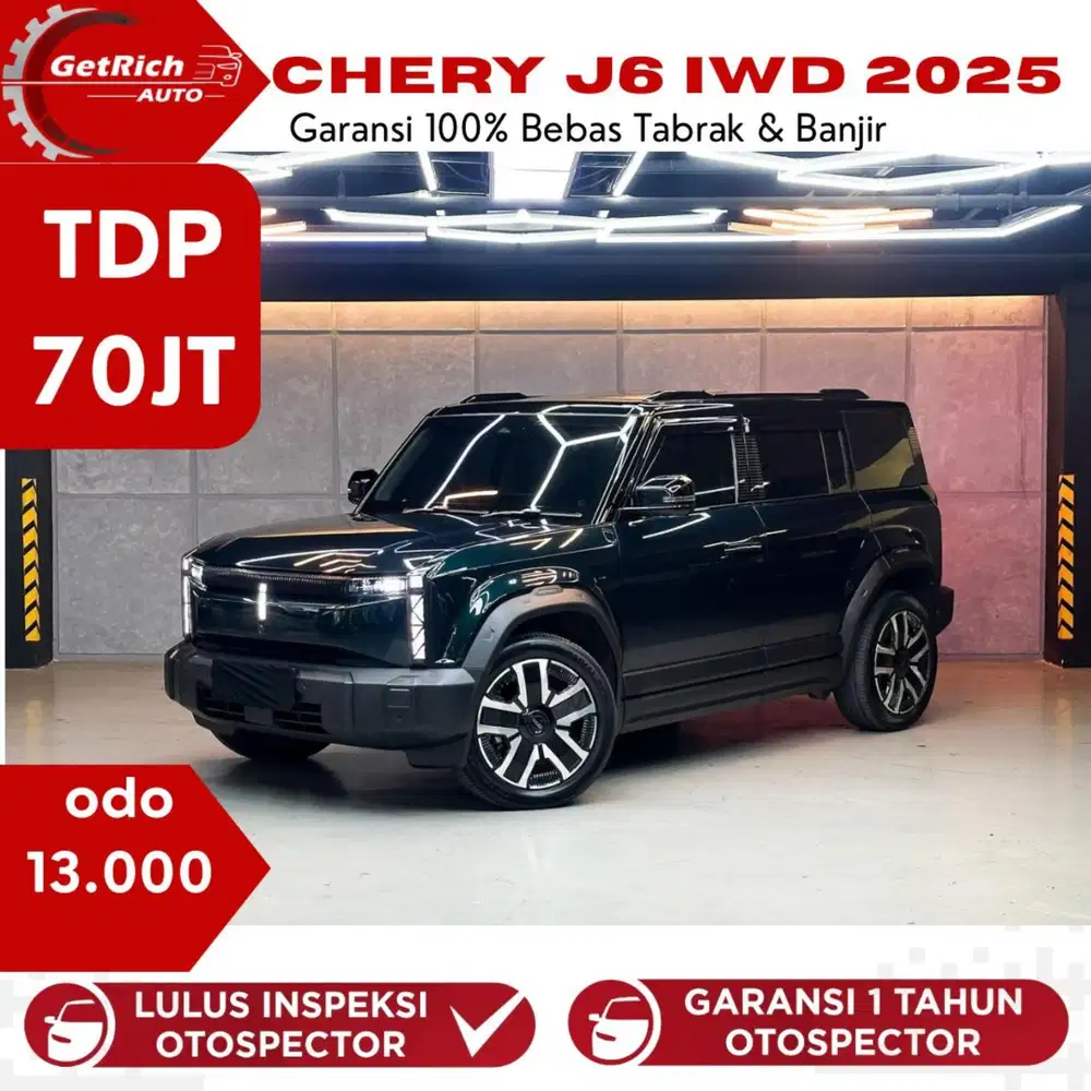Km 3rb CHERY J6 iWD V AT 2025