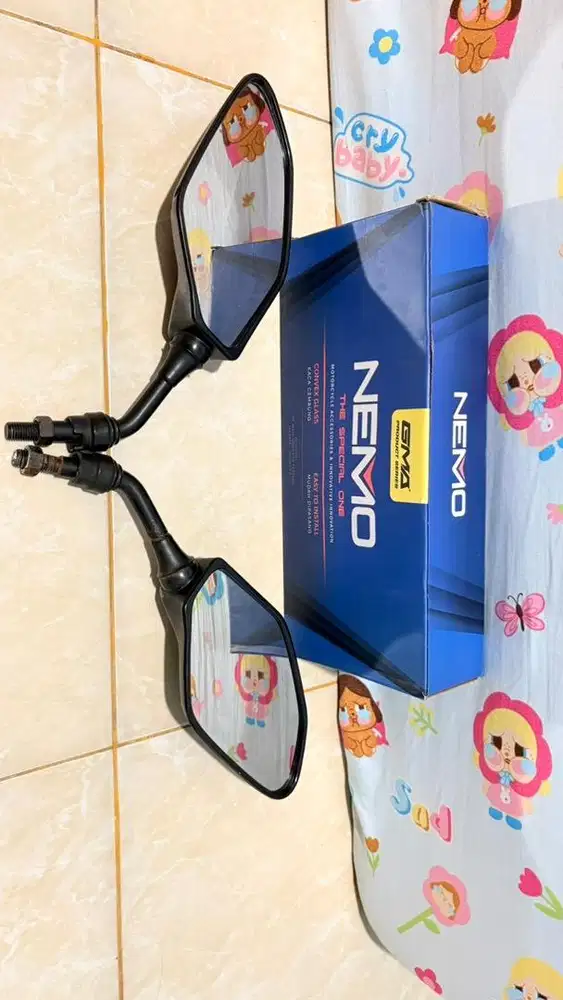 Spion nemo tangkai pendek drat honda dan dasi vario 125 gen 2
