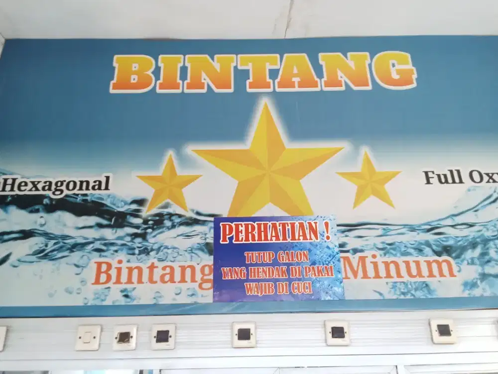 Dicari kurir air galon bintang