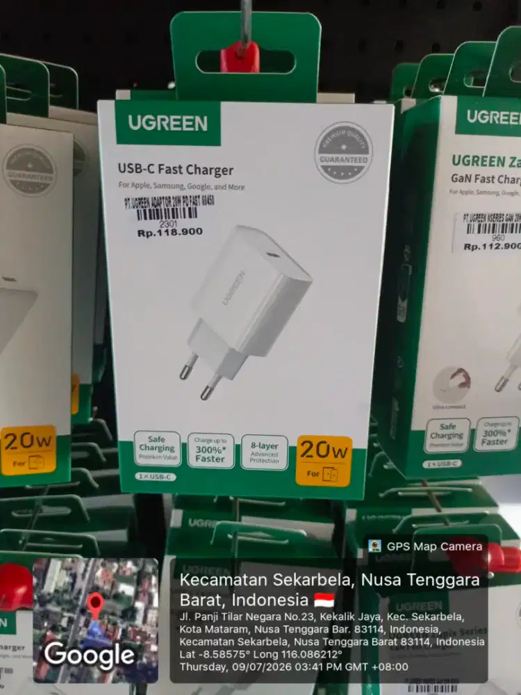 UGREEN ADAPTER 20W PD FAST