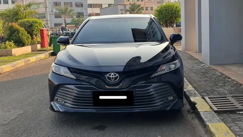 Km 56rb toyota camry v 2020 hitam sunroof pajak panjang
