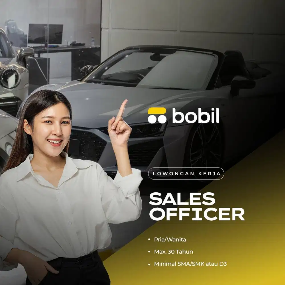 LOWONGAN KERJA - Sales Officer