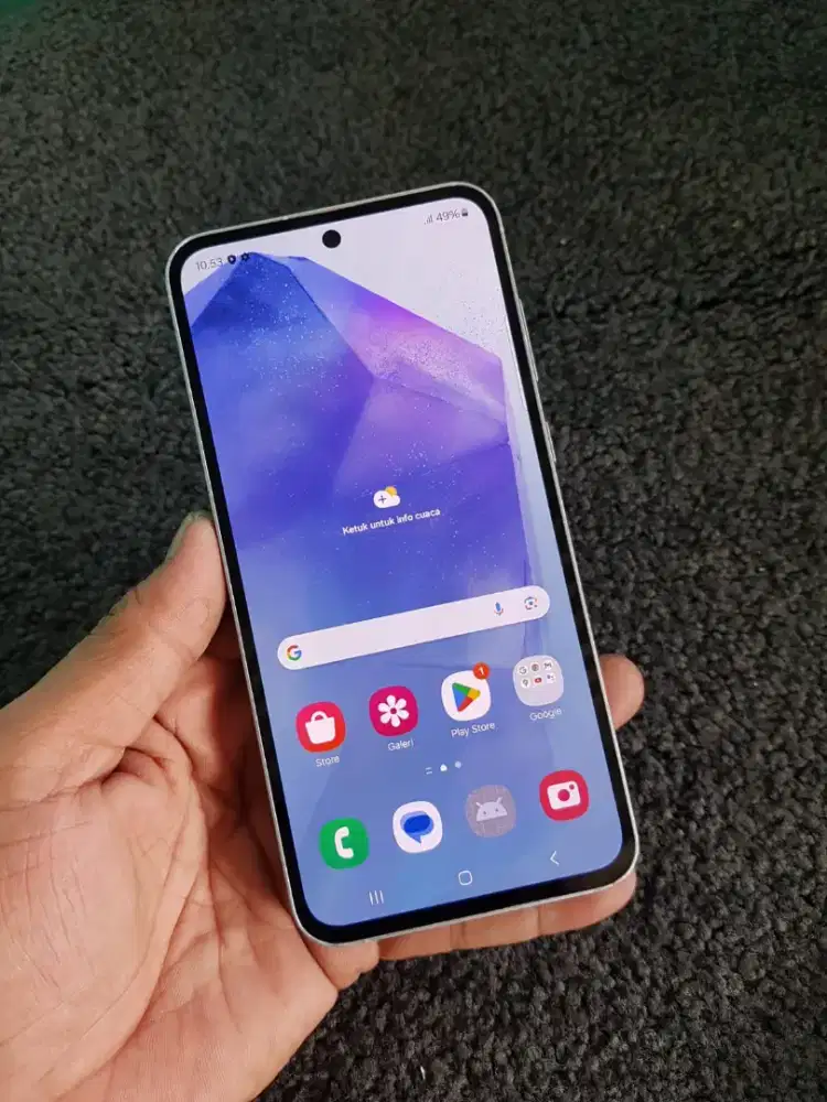 Samsung A55 5g NFc 8+8/256 HP charger no minus
