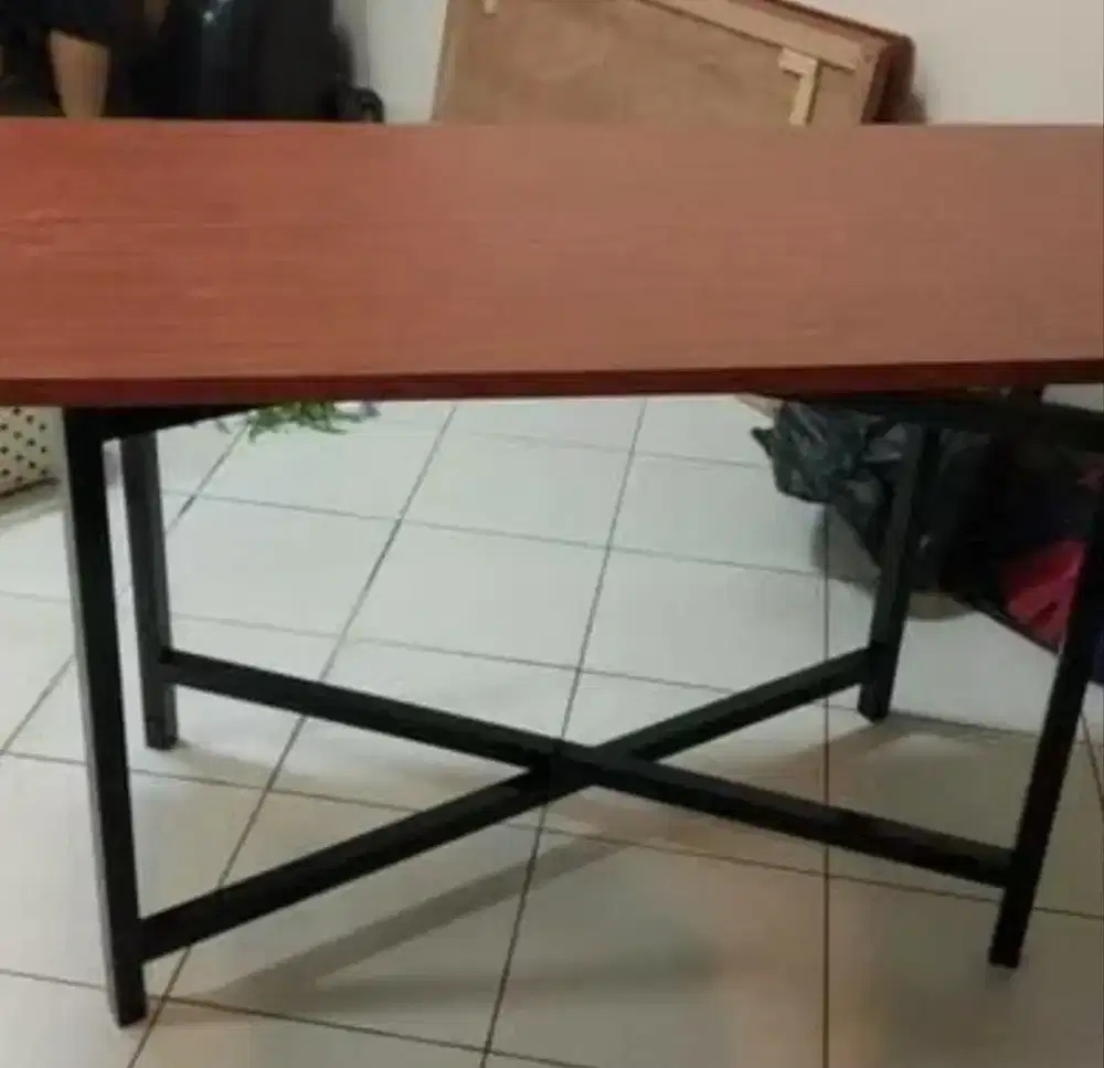 Meja bazar dan meja catering lipat demi permanen silang