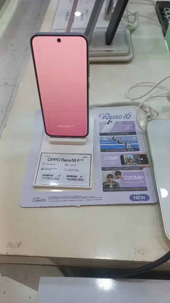 OPPO RENO 16F 5G 8/128gb DP 0% KreditPlus
