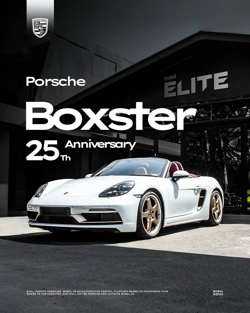 NIK 2022 Porsche 718 Boxster 25th Anniversary