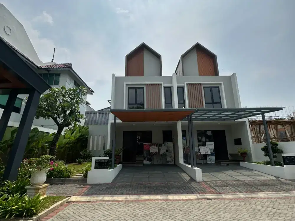 JUAL RUMAH BARU LEBAR 5 METER 3 KAMAR TIDUR DITENGAH KOTA TANGERANG!