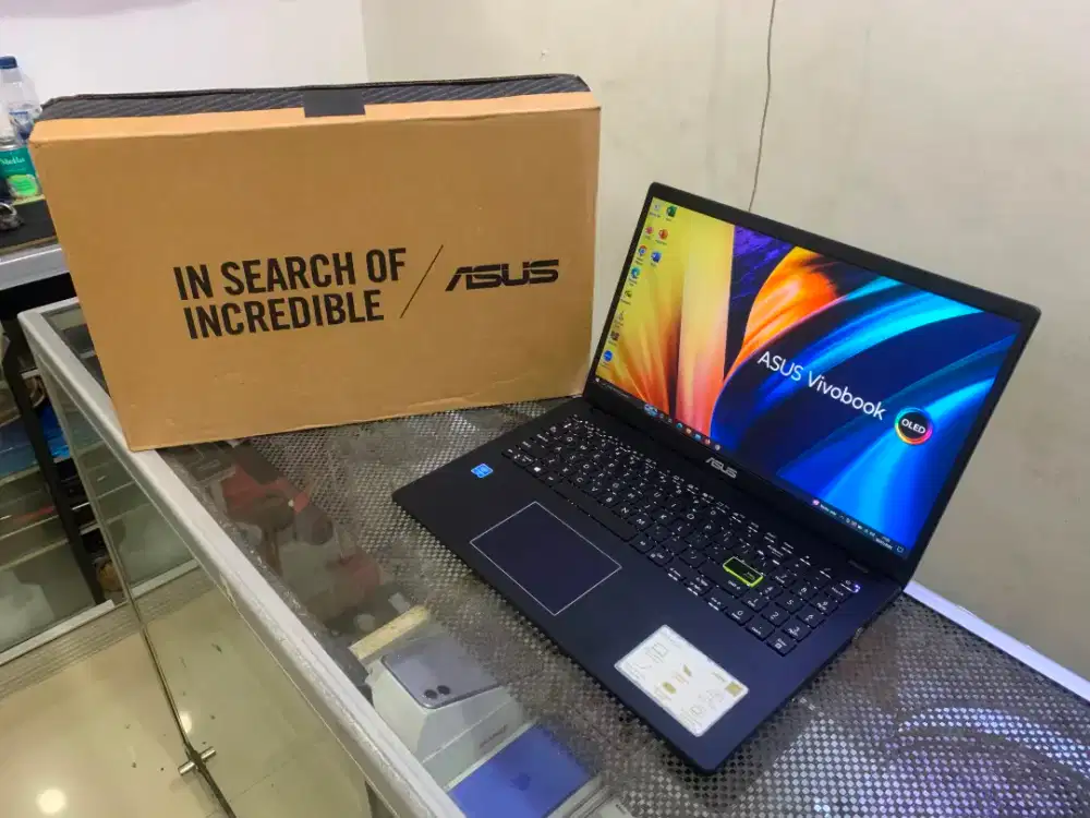 ASUS VIVOBOOK E510M FULLSET GARANSI 1 TAHUN