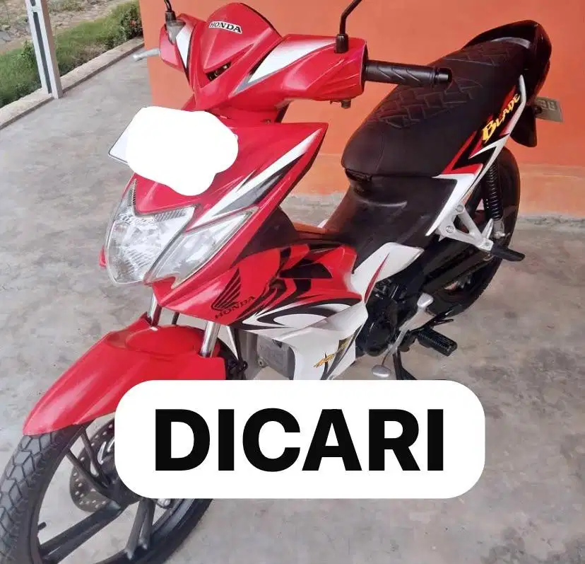 DI CARI HONDA BLADE RAMPING 2011 KE BAWAH BLADE 2009 BLADE 2008