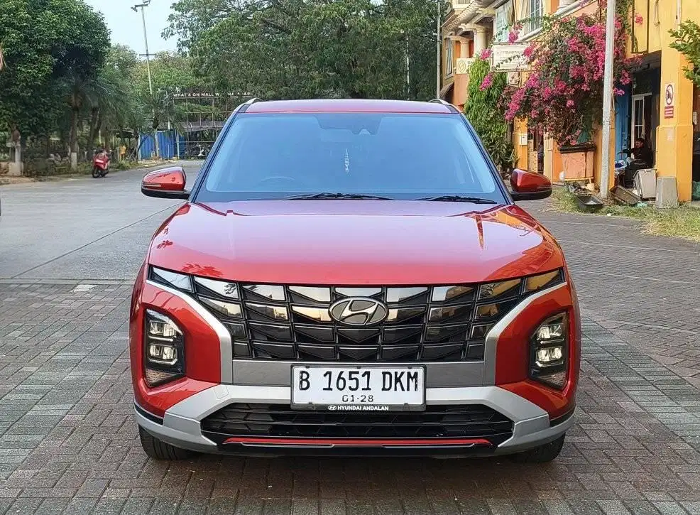 Hyundai Creta Prime 2022 AT Merah LOW KM 40rb !