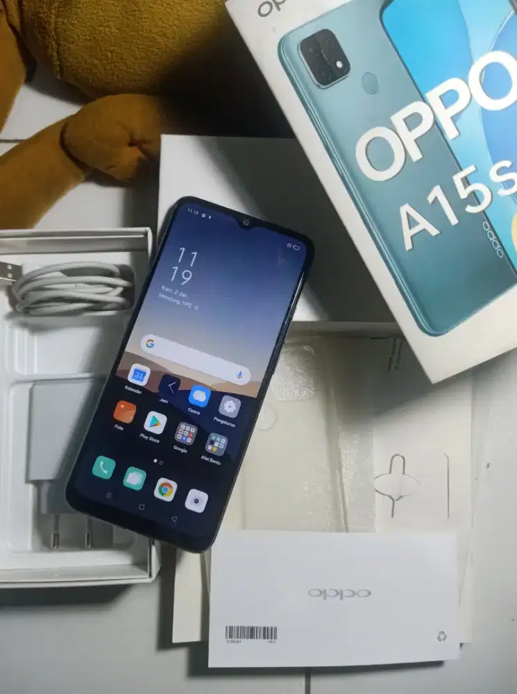 OPPO A15S ram6/128GB Fullsettt