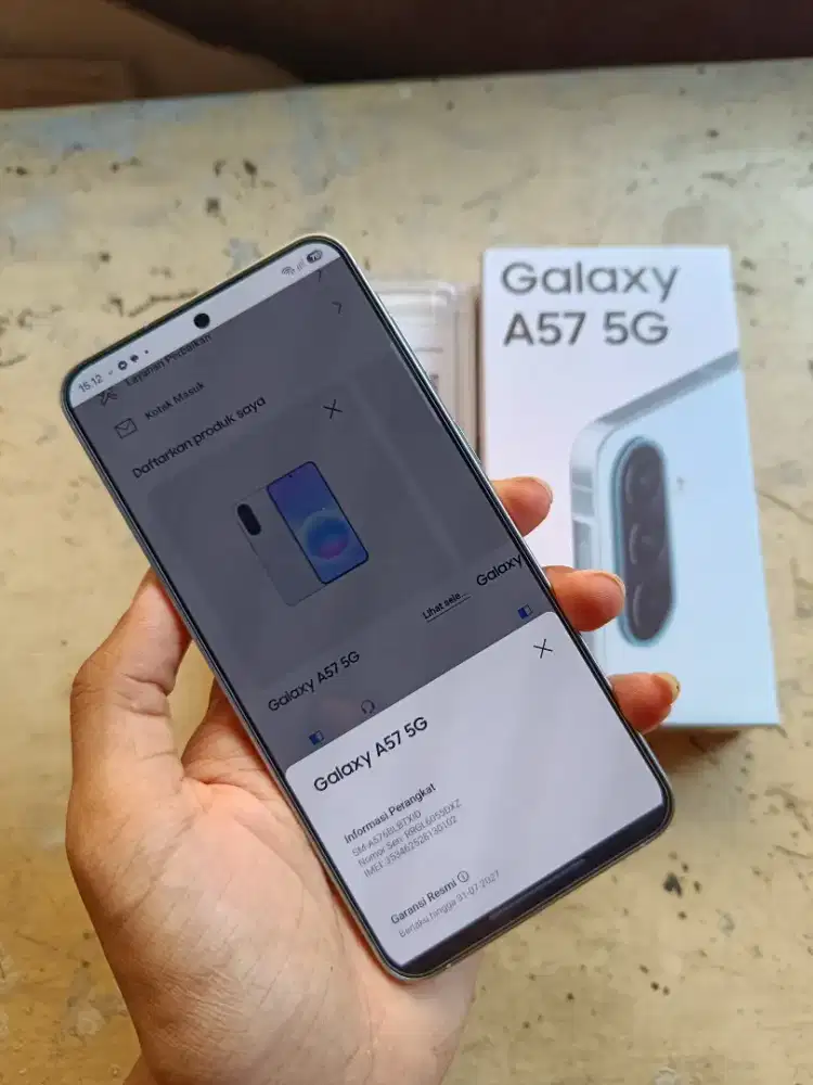 Samsung A57 12/256 Pemakaian 10 Hari