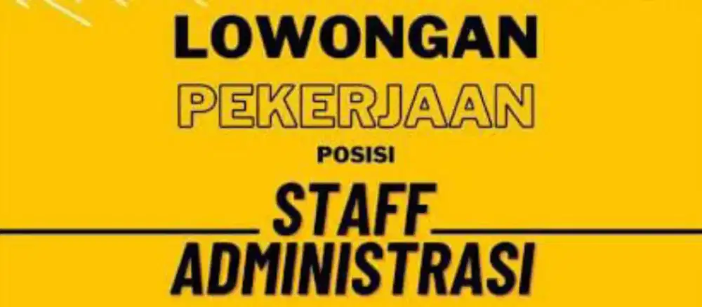 DICARI KARYAWATI ADMIN