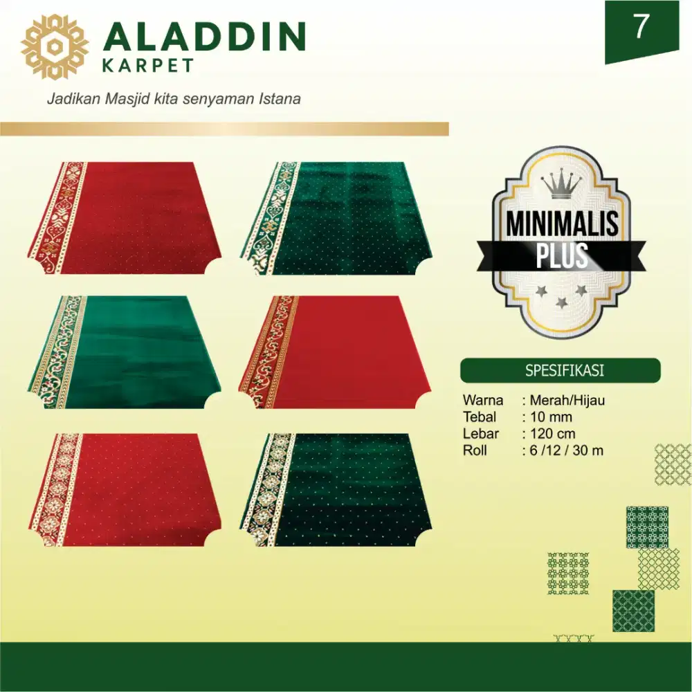Karpet permadani harga grosir