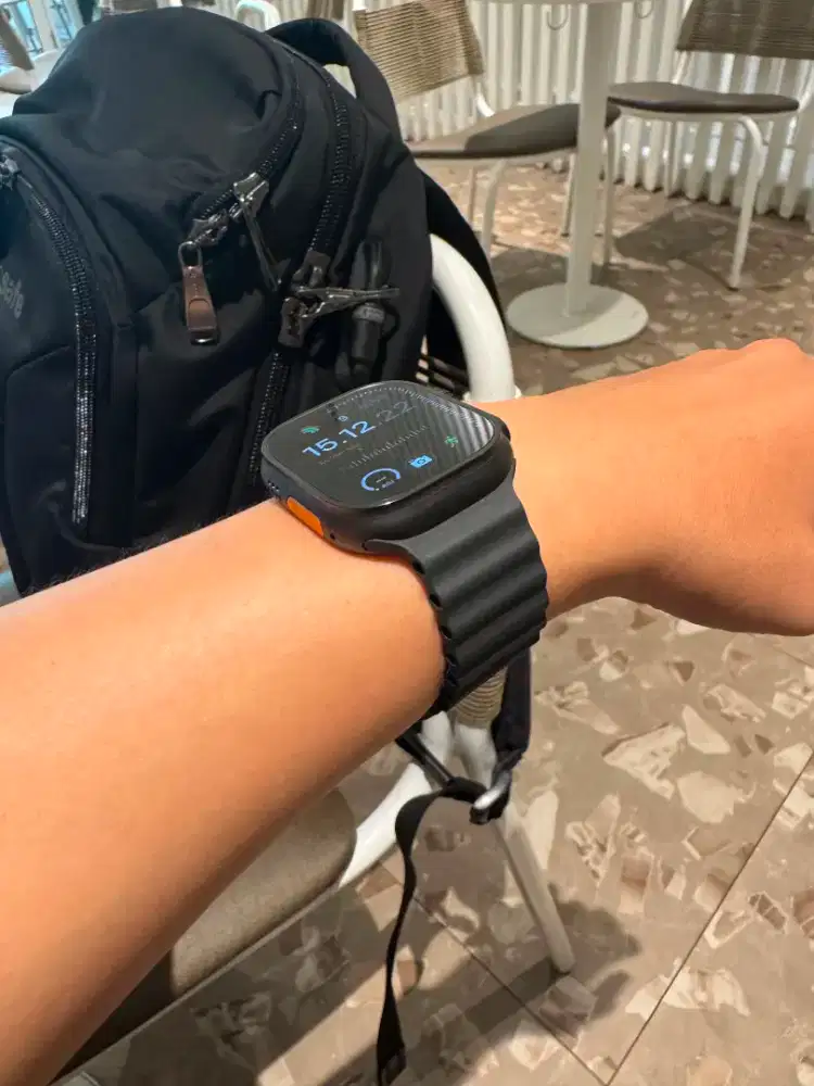 BH100 Apple watch ultra gen 3 ibox black titanium ocean band