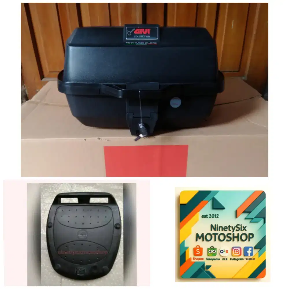 Box motor Givi E20 Original Baru