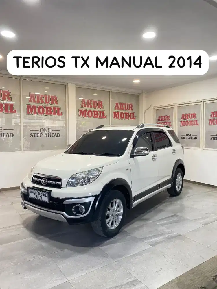 DP 25JT ! DAIHATSU TERIOS TX MANUAL 2014 PUTIH SIAP PAKAI KREDIT MUDAH